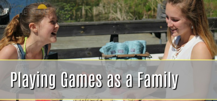 One of our favorite things to do as a family is to gather around the kitchen table and play board and card games. In doing so we are creating quality time together, building lifelong memories and we are also helping each one of our children fine-tune some of their educational skills.