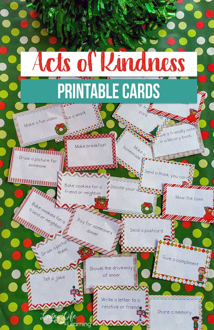 Act of Kindness Printable Cards