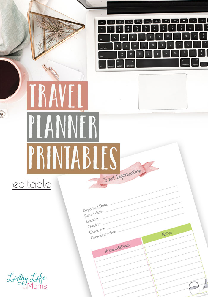 Are you planning on going on a trip? Do you need a place to map out all the arrangements? Is you answered yes then this is a printable that you will love! On this printable you will find a place to jot down all your next trips needs! 