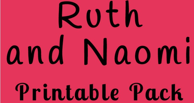 Ruth Printable Pack