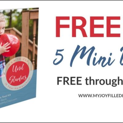**Free** 5 Mini Unit Studies